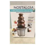Nostalgia 4-Tier Chocolate Fondue Fountain