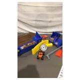 Monster Jam Tractor Trailer Play Set