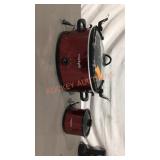 Crockpot (DENTED) and Crockpot Little Dipper