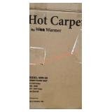 Hot Carpet Radiant Floor Heat
