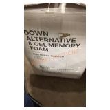 Down Alternative & Gel Memory Foam Mattress Topper