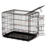 PRECISION PET Black Great Crate Large