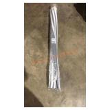 Gray Multi-Stripe Outdoor Rug 4x6ft