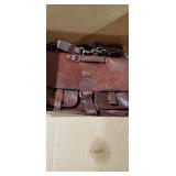 Cuero 18" Leather Briefcase Satchel