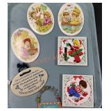 Miscellaneous Wall Plaques Lot