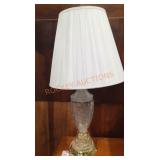 Glass Lamp W/ Shade