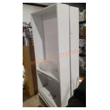 Set Of 2 Bookshelves 71 1/2"h X 24 3/4" W X 9