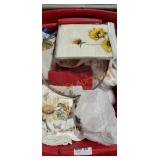 Tub Of Glassware And More