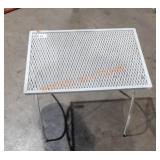 Metal Patio Table 20.5" L X 20" H X 14.5"