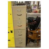 Metal File Cabinet 15"x 52"-4 Drawer