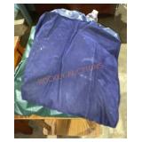 Pair Air Mattresses Table On Wheels