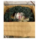 2 Box Lot Christmas Items