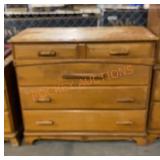 Wood Dresser 5 Drawers