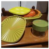 Tupperware And Wine Glasses