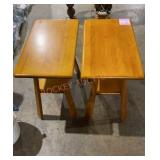 14"x 24"x 22"pair End Tables