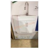 Glacier Bay 24" Laundry Sink Cabinet