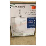 Glacier Bay 24" Laundry Sink Cabinet