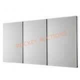 Pegasus Tri-View Beveled Mirror Medicine Cabinet