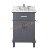 Sonoma 24 in. W x 20.25 in. D Vanity in Dark