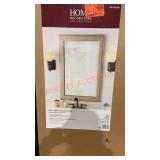 24" Flat-Framed Mirror