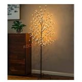 Set of 2 Twinkle Star 6ft LED Cherry Blossom Tree