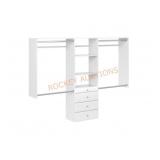 8ft Closet Kit and Top Shelf Piece