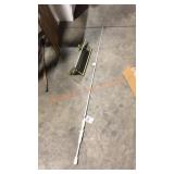 Abu Garcia Fishing Rod and Towel Rack with Shelf