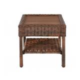 Hampton Bay 20" Wicker Side Table
