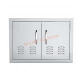 Double Access Door with Vents