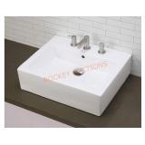 DecoLav 1417-8 Bluebell 22-3/8" Ceramic Above