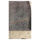 Solo Solid Shag Rug, Graphite Gray