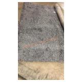 Zermatt Shag Collection Carpet, Anthracite color
