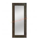 Antiqued Wood Mirror