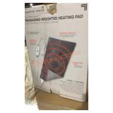 Sharper Image Massaging Weighted Heating Pad