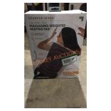 Sharper Image Calming Heat Massaging Weighted