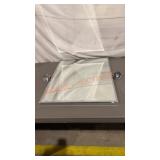 Approx 20 1/2"x 25" Mirror/Brackets