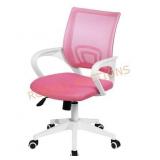 Pink Mesh Computer Chair