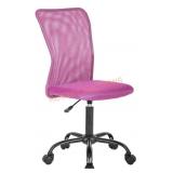 Pink Mesh Computer Chair