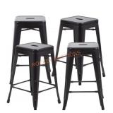 24" Metal Chair/Stool