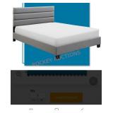 Click Decor Hudson Upholstered Queen Bed