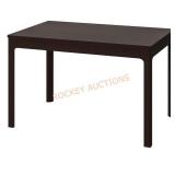 Extendable table, dark brown 47 1/4/70 7/8x31 1/2