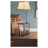 Allen + Roth Magazine Rack Lamp