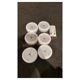 6 Lights with Remote