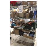 Huge Qvc Rack Full Of Miscellaneous Items