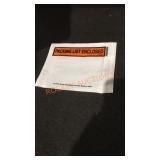 Box of Packing List Envelopes