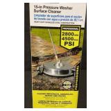 15" Pressure Washer Surface Cleaner