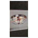 Allen + Roth 2-Light Flushmount Ceiling Fixture