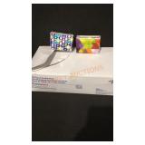 Box of small facial tissues