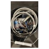 Bucket of miscellaneous, sold as is no guarantees