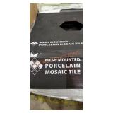 Mesh Mounted Porcelain Mosaic Tile